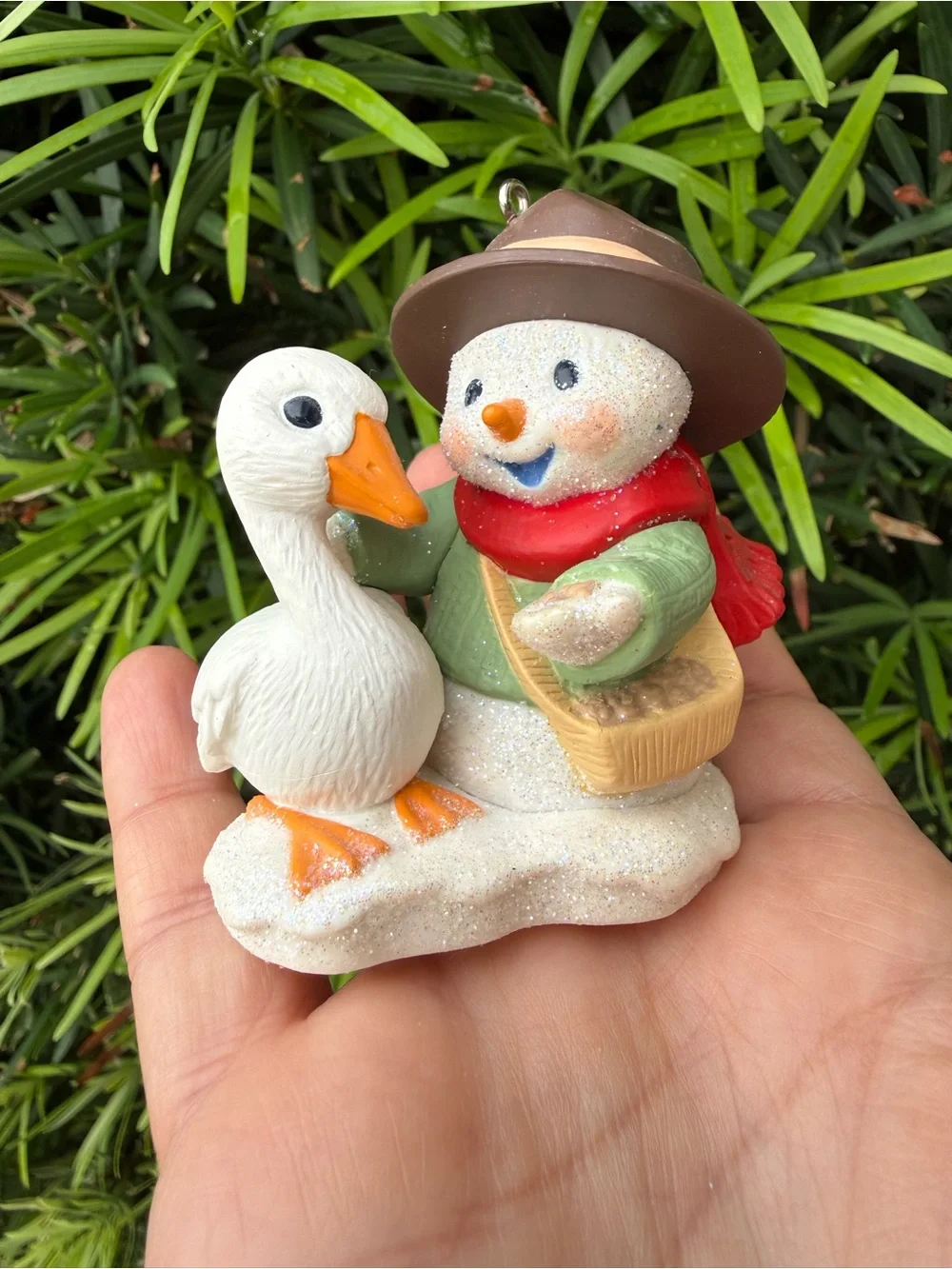 Hallmark 2014 Snow Buddies #17 Goose Snowman Ornament